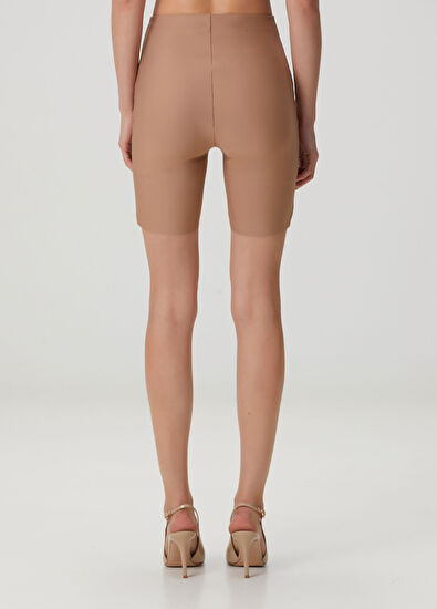 Butt Enchancing Kahverengi Şort - Görsel 5
