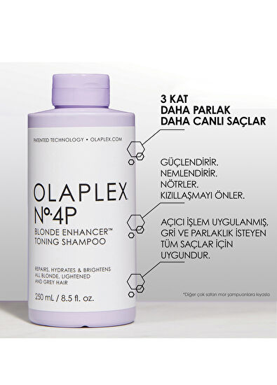 Olaplex Olaplex No4P Blonde Enhancer Toning Shampoo - 4
