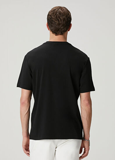 Beymen Club Relax Fit Black Basic T-Shirt - 6