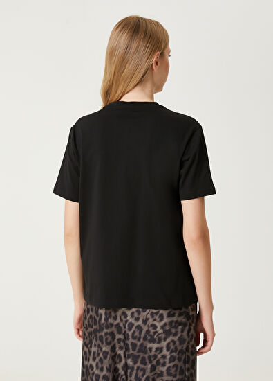 Beymen Club Black Printed T-Shirt - 6