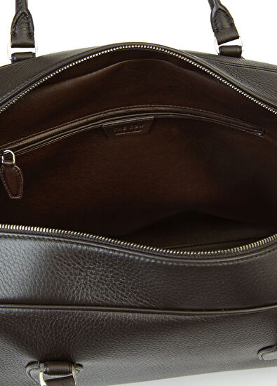 The Row India 15.75 Kahverengi Kadın Deri Çanta - 5