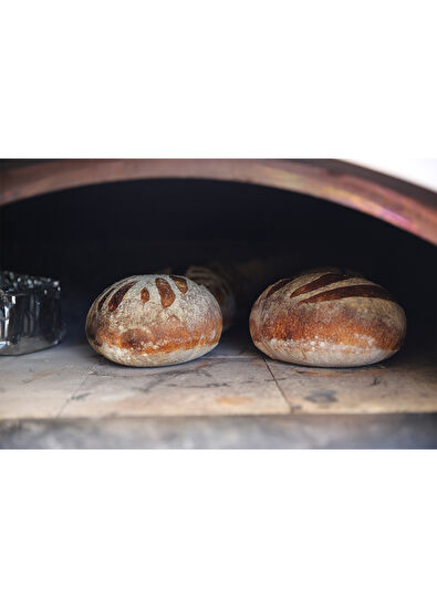 Fontana Forni Mangiafuoco Antrasit Odunlu Pizza Fırını - 4