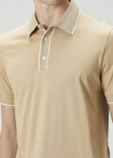Canali Bej Polo T-shirt - 5