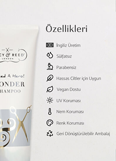 Percy & Reed I Need A Hero! Wonder Canlandırıcı Sülfatsız Şampuan 250 ml - 3