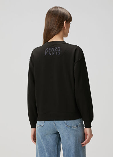 Kenzo Siyah Sweatshirt - 4