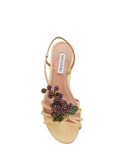 Raspberry Punch Naturel Kadın Sandalet - Görsel 5