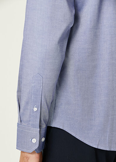 Beymen Club Comfort Fit Dark Blue Shirt - 5