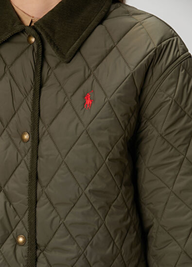 Polo Ralph Lauren Haki Kapitoneli Ceket - 5