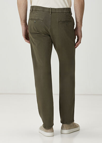 Beymen Club Khaki Organic Cotton Sports Pants - 3