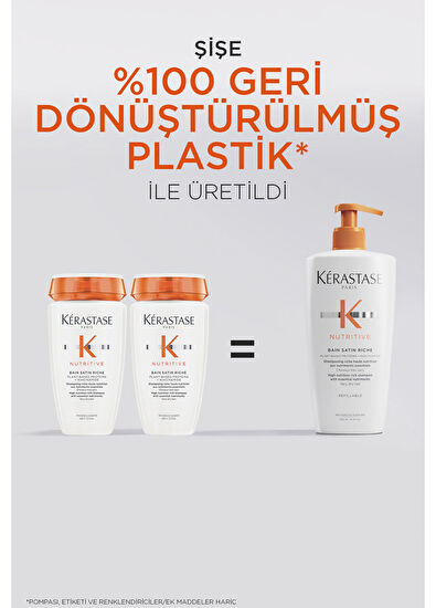 Kerastase Nutritive Bain Satin Riche Yoğun Nemlendirici Şampuan 500 ml - 4