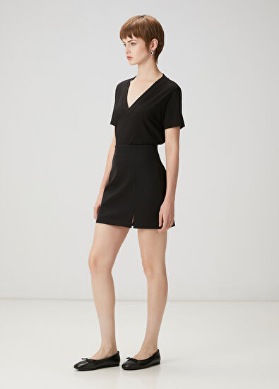 Beymen Club Black Basic T-Shirt - 3