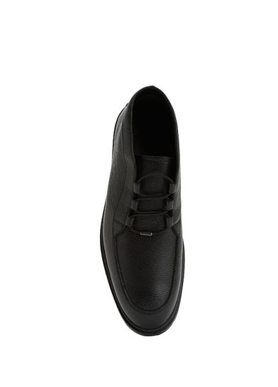 Tod's Desert Black Men's Leather Shoes - 4