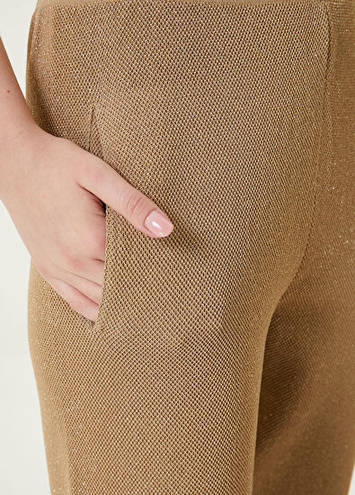 Beymen Club Bej Sim Dokulu Jogger Pantolon - 4