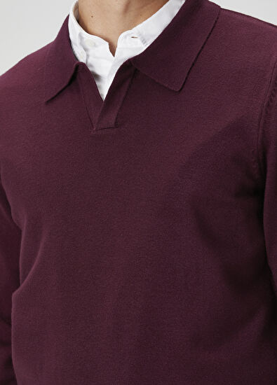 Beymen Club Plum Polo Neck Knitwear - 6