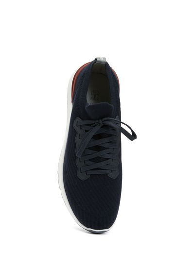 Brunello Cucinelli Blue Mens Sneakers - 4
