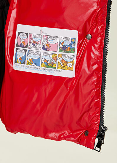 Moncler Luzule Mor Kapüşonlu Puff Yelek - 7