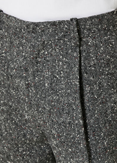 Solid Homme Gri Nopeli Yün Pantolon - 4