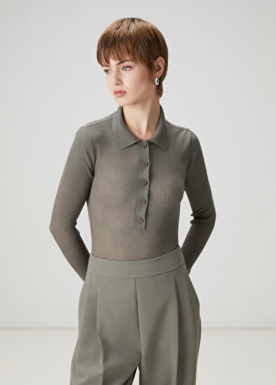 Beymen Club Nefti İnce Polo Kazak - 3