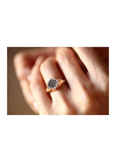 Reis Kuyumculuk Debut Band Ring 14 Ayar Kadın Altın Yüzük - 3