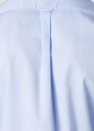 Beymen Club Comfort Fit Light Blue Poplin Shirt - 7