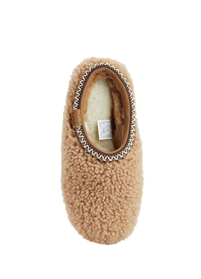 Ugg Tasman Maxi Curly Taba Kız Çocuk Deri Terlik - 4