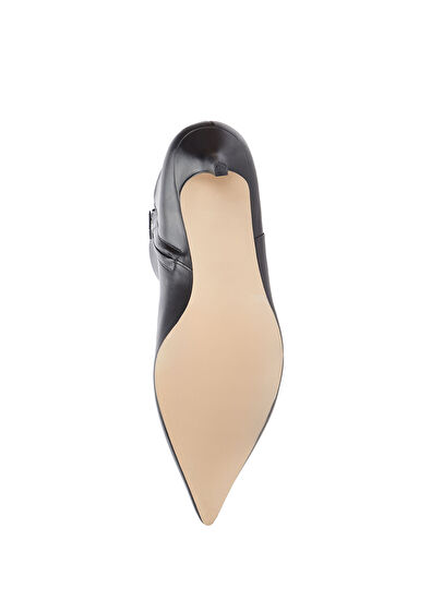 Beymen Club Siyah Kitten Heel Kadın Deri Bot - 5
