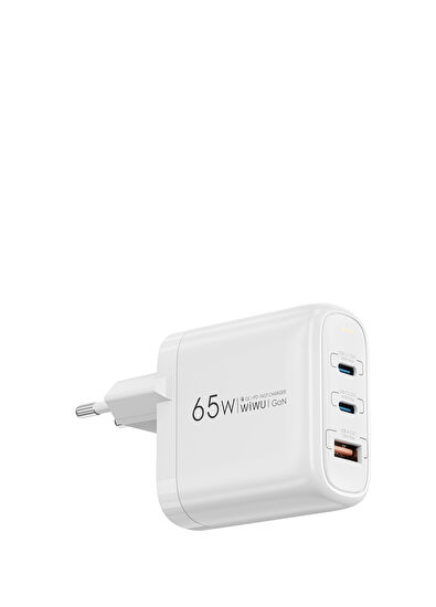Wiwu Wi-U024 65W GaN Dual Type-C Şarj Başlığı - 3