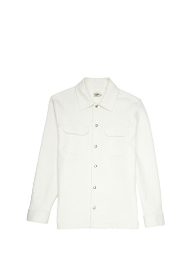 Beymen Club Beyaz Dış Gömlek - 7