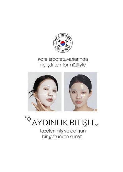 Dermal Seoul Face Peptid PDRN Hidrojel Eriyen Nemlendirici Kore Maskesi 10 x 34 gr  - 5
