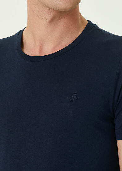 Beymen Club Lacivert Basic T-shirt - 5