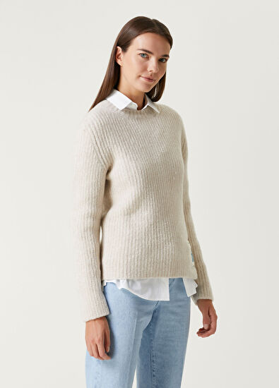 Autry Krem Yün Kazak - 3