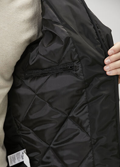 Beymen Club Black Hooded Coat - 7