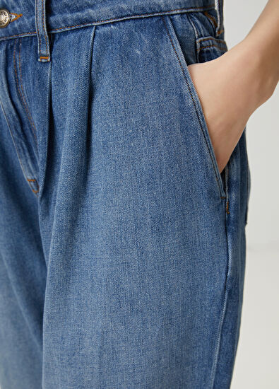 Beymen Club Blue Carrot Form Jeans - 7