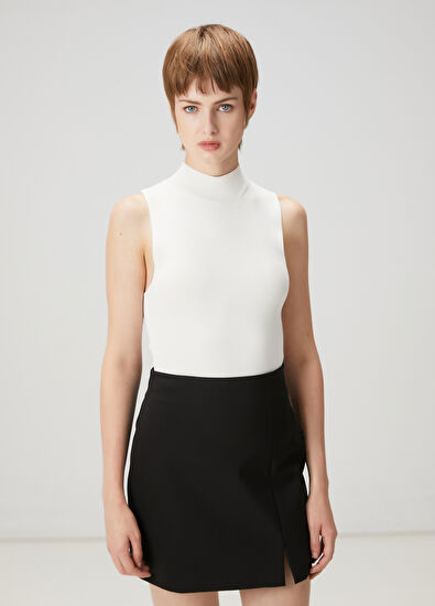 Beymen Club Off-White Basic Sweater - 3