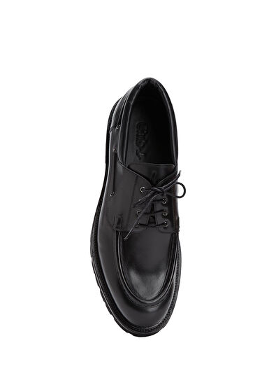 Beymen Club Black Men's Leather Shoes - 4