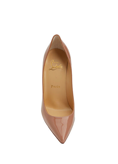 Christian Louboutin Kate Nude Deri Stiletto - 4