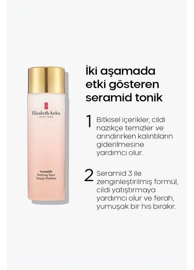 Elizabeth Arden Ceramide Purifying Toner Arındırıcı Nemlendirici Cilt Toniği 200 ml - 3