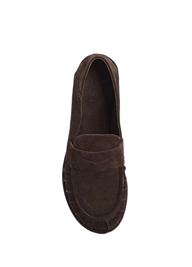 Beymen Club Brown Women's Suede Loafer - 4