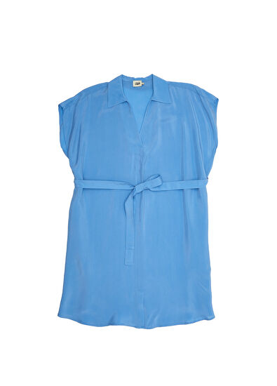 Beymen Club Mavi Mini Elbise - 7
