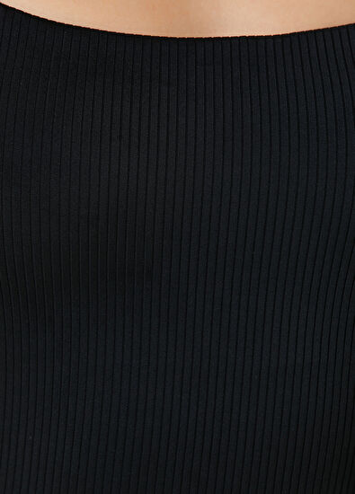 Beymen Club Siyah Ribli Mayo - 5