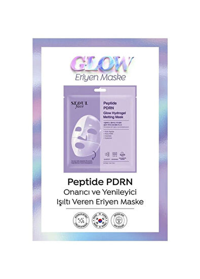 Dermal Cica ve Peptid Glow Eriyen Kore Yüz Maskesi Seti 34 gr - 5
