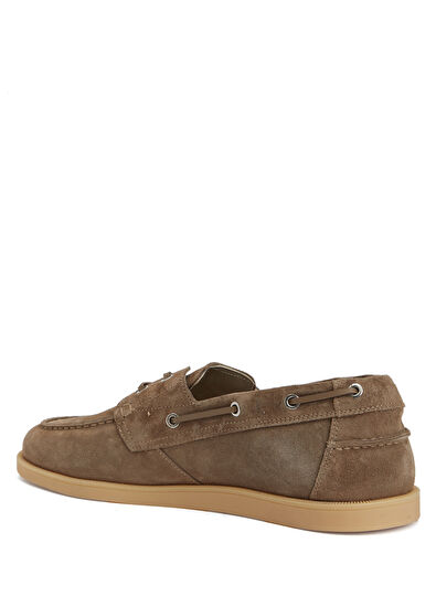 Beymen Club Taupe Men's Suede Shoes - 3