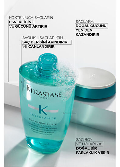 Kerastase Resistance Bain Extentioniste Sağlıklı Uzayan Saçlar İçin Güçlendirici Şampuan 250 ml - 7