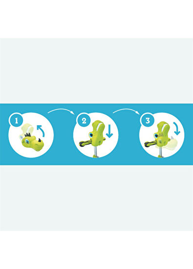 Globber Globber Dino T-Bar Accessory - Blue - 5