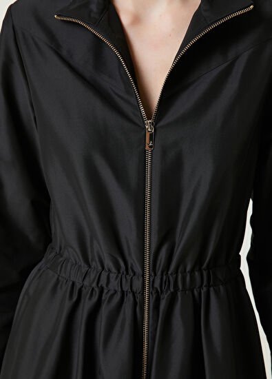 Beymen Club Siyah Midi Elbise - 5