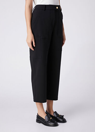 Beymen Club Black Cargo Pockets Pants - 4