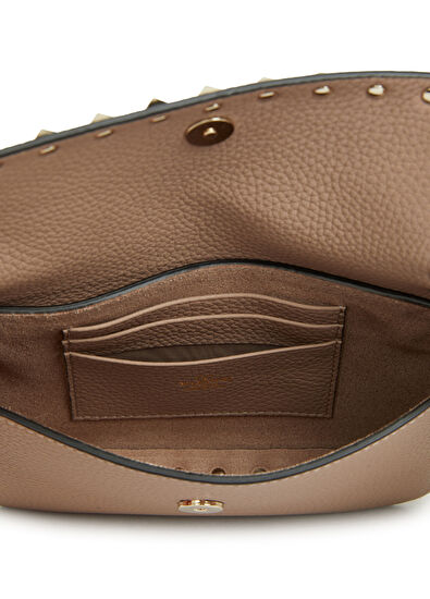 Rockstud Mini Kadın Deri Çanta - Görsel 6