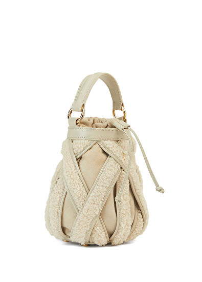 Otrera Olina Krem Kadın Deri Çanta - 3