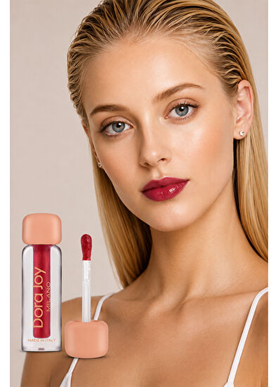 Dora Joy Joy Glow Maracuja 03 Ruby Glow Lip Gloss Dudak Parlatıcısı - 4