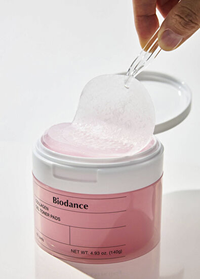 Biodance Collagen Gel Kuru Ciltler İçin Nemlendirici Tonik Ped - 5